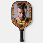 写真:ファイアピックボール・パドル ピックルボールラケット (正面)