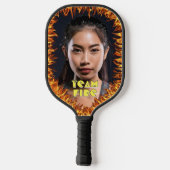 写真:ファイアピックボール・パドル ピックルボールラケット (裏面)