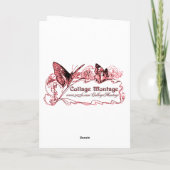 写真・ブックス・イン・ウィンターby Jessie Willcox Smith カード (裏面)