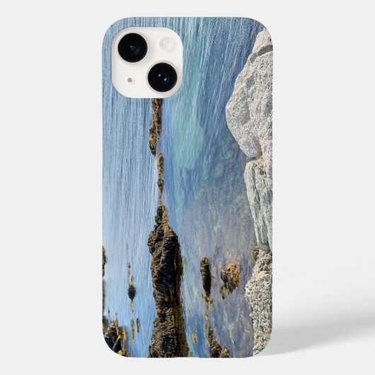 写真:ブルー海ショアネイチャー屋外美しい Case-Mate iPhoneケース (裏面)