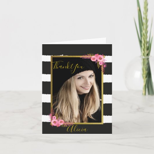 写真 モノクロ サンキュー (正面)