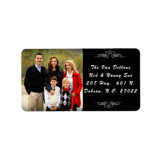 写真*ラベルの追加 ラベル (正面)