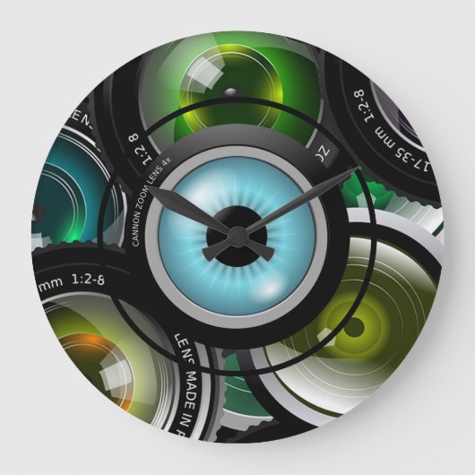 写真 ラージ壁時計 (正面)