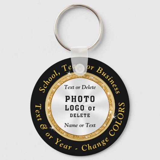 写真、ロゴ、文字、格安カスタムキーホルダーBULK キーホルダー (正面)