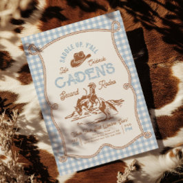 写真 ロデオ 誕生日 招待状