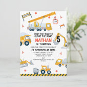 写真 交通渋滞 工事 誕生日 招待状 (スタンド正面)