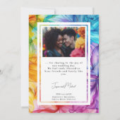 写真❤️付きThank you Ethereal開花 サンキューカード (裏面)