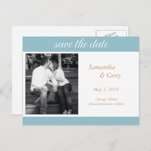 写真 保存日を発表 案内ポストカード (正面/裏面)