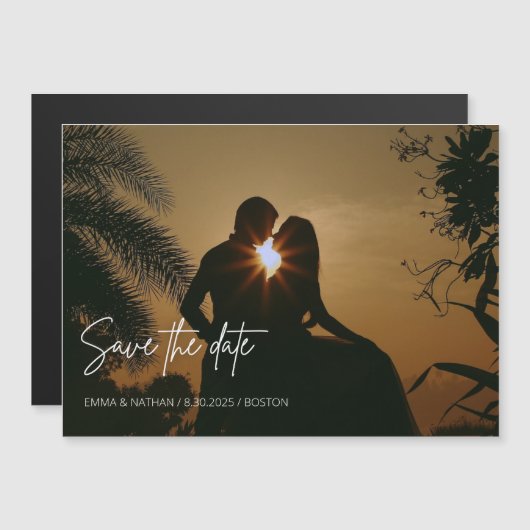 写真 保存日付 マグネット (正面/裏面)