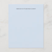 写真 保存日付 - 現代の手書きスクリプト チラシ (裏面)