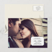 写真 保存日程のお知らせ 案内ポストカード (正面/裏面)