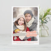 写真 保存日程予告 | コーラルとグレー セーブザデート (スタンド正面)