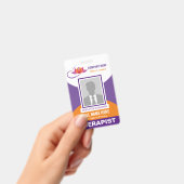 写真 健康感情サポート カラー テンプレート バッジ (手持ち)