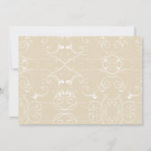 写真 卒業おめでとう 現代のスクリプト付き 案内状 (裏面)