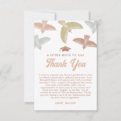 写真 卒業お礼カード サンキューカード (正面)