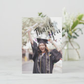 写真 卒業 ありがとう カード (スタンド正面)