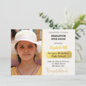 写真 卒業 オープンハウス ご招待 招待状 (スタンド正面)