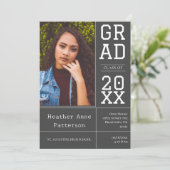 写真 卒業 オープンハウス | グレー インビテーション (スタンド正面)