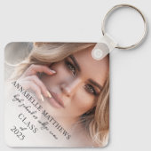 写真 卒業 キーホルダー (裏面)