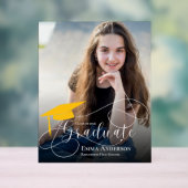 写真 卒業 記念 アクリル クラス オブ 2026 アクリルサイン (ニュートラル)