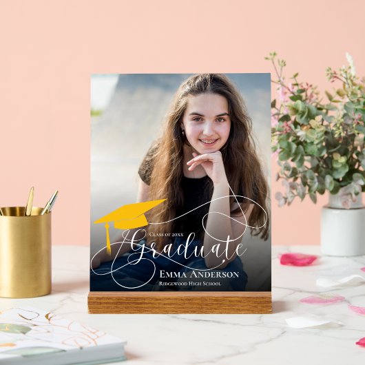 写真 卒業 記念 アクリル クラス オブ 2026 アクリルサイン