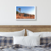 写真 – 古い風車 キャンバスプリント (インサイチュ (寝室))