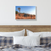 写真 – 古い風車 キャンバスプリント (インサイチュ (寝室))