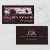 写真(名刺写真テンプレート付) 名刺 (正面/裏面)