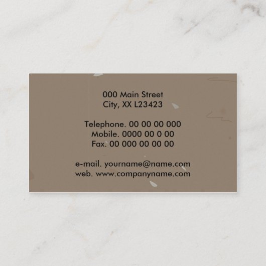 写真 名刺 (裏面)