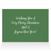 写真,名前,喜び,クリスマスカード (内部横(上))