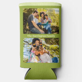 写真、名前、色 スリム缶クーラー