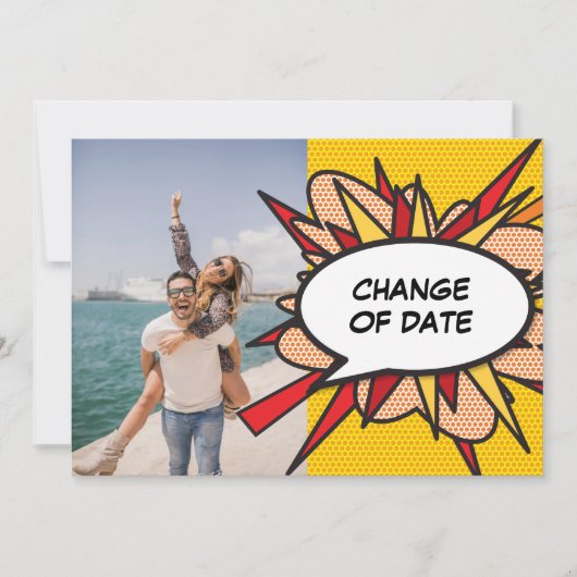 写真 変更日延期 コミックブック セーブザデート (正面)