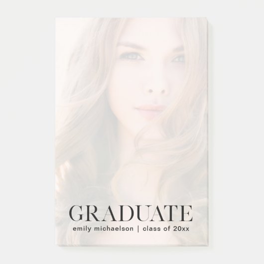 写真:大学院文字とオーバーレイ ポストイット (正面)