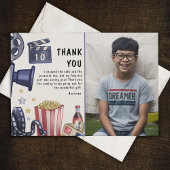 写真 子供 映画鑑賞会 誕生日パーティー サンキューカード
