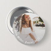 写真 | 学校パーソナライズされたの写真ボタン 缶バッジ (正面&裏面)