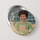 写真 | 学校パーソナライズされたの写真ボタン 缶バッジ (正面&裏面)