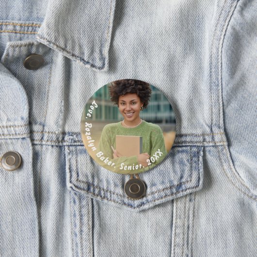 写真 | 学校パーソナライズされたの写真ボタン 缶バッジ (インサイチュ)