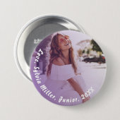 写真 | 学校パーソナライズされたの写真ボタン 缶バッジ (正面&裏面)