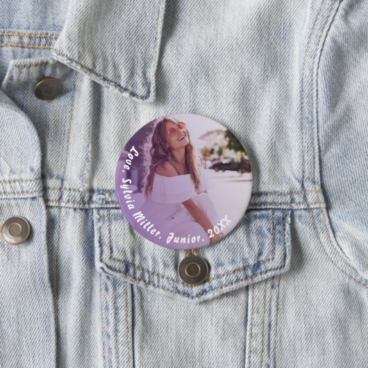 写真 | 学校パーソナライズされたの写真ボタン 缶バッジ (インサイチュ)