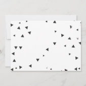 写真 恐竜 誕生日 招待状 男の子 (裏面)