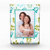 写真/文字リーフパターン フォトブロック (正面)