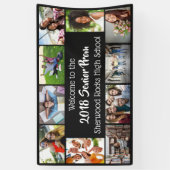 写真、文字、カラーカスタムバナー 横断幕 (縦)