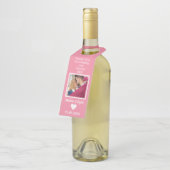 写真、文字、カラーボトル ボトルネックタグ (アングル)