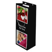 写真、文字、カラーワイン抱き枕 ワインギフトバッグ (正面アングル)