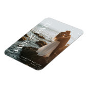 写真：日付カードの保存エレガント, モダン マグネット (左側)