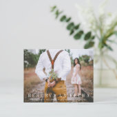 写真:日付カードの保存 インビテーションポストカード (スタンド正面)