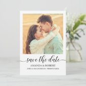 写真:日付カードの保存 セーブザデート (スタンド正面)