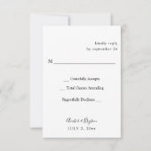 写真・書道3縦型モダンNo Meal RSVP (裏面)