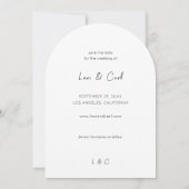 写真＆書道5 MOD V 保存日アーク 招待状 (裏面)