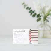 写真、本のスタック – 書店 – 名刺 (スタンド正面)